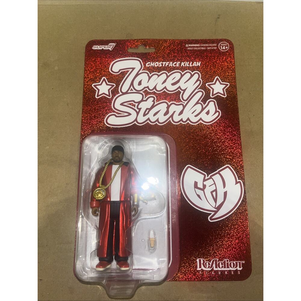 Ghostface Killah Toney Starks Super 7 Reaction Figure